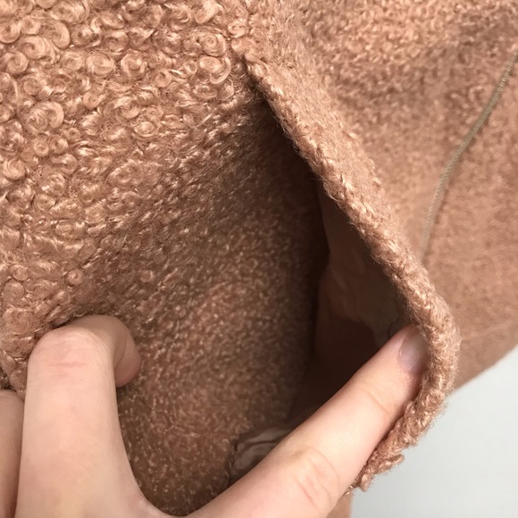 Mauve Teddy Moto Jacket - Picture 5 of 11